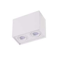 Точковий світильник спот Azzardo AZ1353 Eloy GU10 2x50W IP20 білий