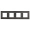 Рамка Zenit антрацит 4-на ( 2CLA227400N1801 )