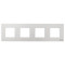 Рамка Zenit белая 4-я ( 2CLA227400N1101 )
