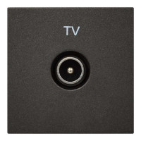 Розетка Zenit TV антрацит (2CLA225070N1801)