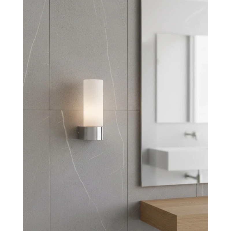 Бра для ванної, світильник Azzardo AZ1604 Gaia G9 1x40W IP44 хром