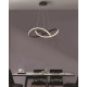 Підвісний світильник, люстра Azzardo AZ5096 Infinity LED 1x80W 3000K-4000K 4300Lm IP20 чорний