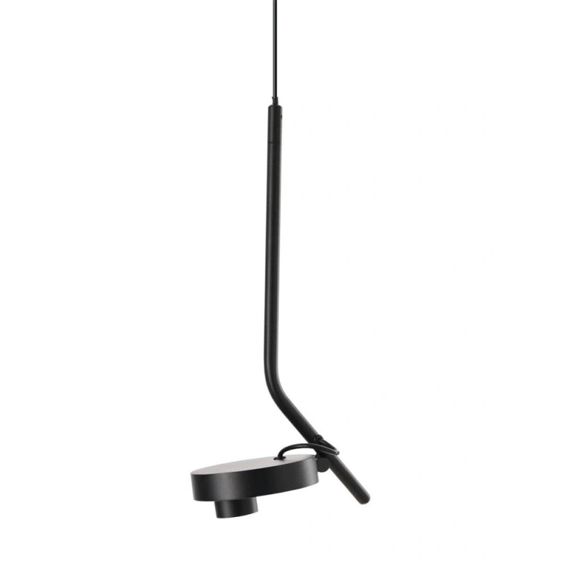 Підвісний світильник, люстра Azzardo AZ5634 Iseo LED 1x7W 3000K 407Lm IP20 чорний