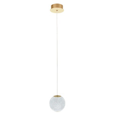 Підвісний світильник, люстра Azzardo AZ6016 Edem LED 1x4.2W 3000K 336Lm IP20 золотий