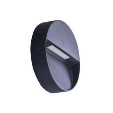 Світильник для підсвітки сходів/коридору Azzardo AZ4365 Casoria Round LED 1x7W 3000K 560Lm IP54 темно-сірий