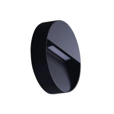 Світильник для підсвітки сходів/коридору Azzardo AZ4366 Casoria Round LED 1x7W 3000K 560Lm IP54 чорний