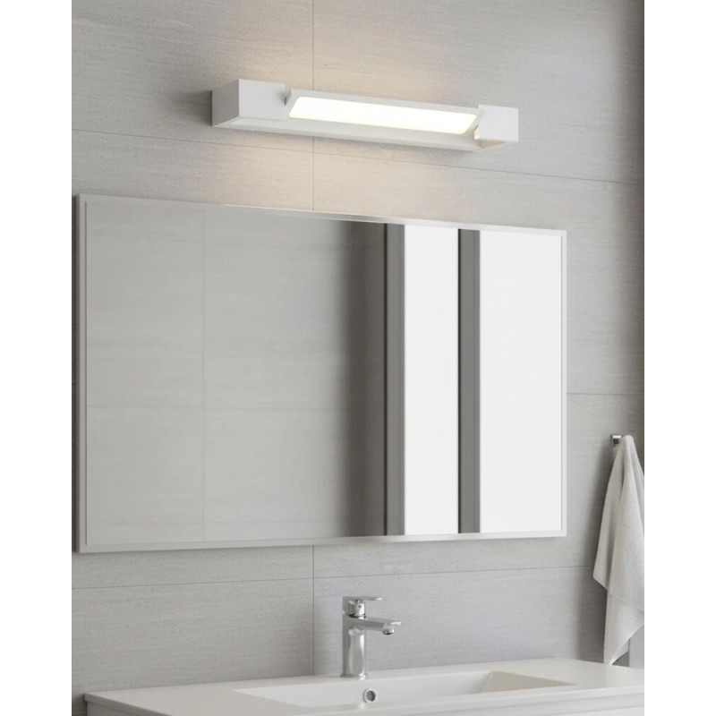Світильник підсвітка для дзеркала Azzardo AZ2788 Dali LED 1x9W 3000K 720Lm IP44 білий