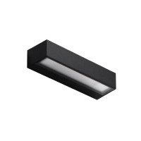 Вуличний фасадний світильник Azzardo AZ4353 Cosel LED 2x15W 3000K 1200Lm IP54 чорний