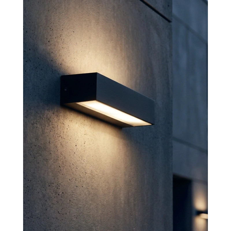 Вуличний фасадний світильник Azzardo AZ4354 Cosel LED 2x15W 3000K 1200Lm IP54 темно-сірий