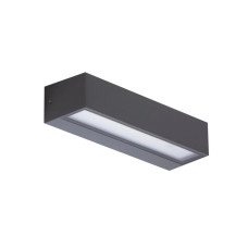 Вуличний фасадний світильник Azzardo AZ4354 Cosel LED 2x15W 3000K 1200Lm IP54 темно-сірий