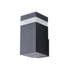 Вуличний світильник фасадний Azzardo AZ5221 Jason Square LED 1x9W 4000K 720Lm IP65 чорний