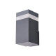Вуличний світильник фасадний Azzardo AZ5222 Jason Square LED 1x9W 4000K 720Lm IP65 темно-сірий