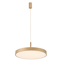 Підвісний світильник, люстра Azzardo AZ5089 Marcello LED 1x30W 3000K-6500K 1800Lm IP20 золотий