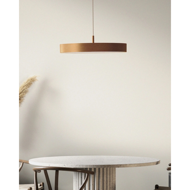 Підвісний світильник, люстра Azzardo AZ5092 Marcello LED 1x60W 3000K-6500K 3600Lm IP20 золотий