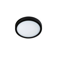 Світильник стельовий Azzardo AZ4236 Malta R LED 1x12W 4000K 1150Lm IP20 чорний