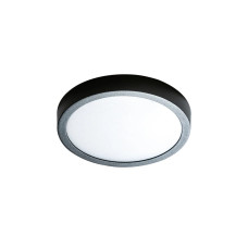 Світильник стельовий Azzardo AZ4240 Malta R LED 1x18W 4000K 1650Lm IP20 чорний