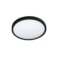 Світильник стельовий Azzardo AZ4243 Malta R LED 1x24W 3000K 2200Lm IP20 чорний