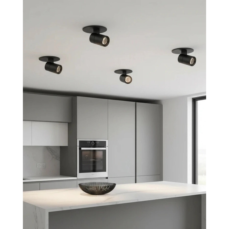 Точковий світильник Azzardo AZ2829 Luna Dim LED 1x15W 3000K 1270Lm IP20 чорний