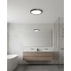 Точковий світильник Azzardo AZ4164 Slim Round LED 1x24W 4000K 1920Lm IP44 чорний