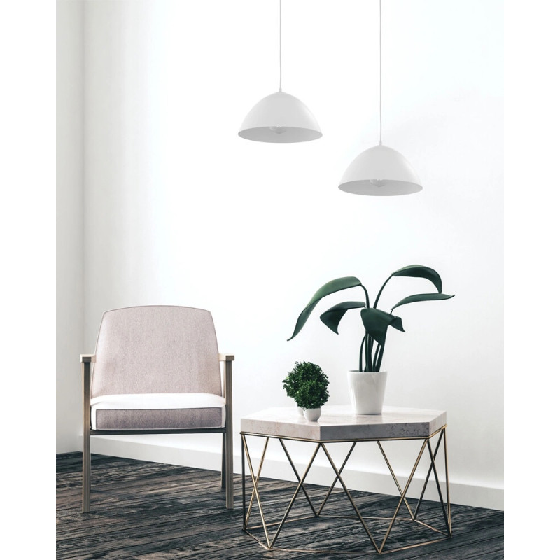 Підвісний світильник, люстра TK Lighting 3192 Faro E27 1x15W IP20 білий