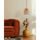 Підвісний світильник, люстра TK Lighting 3255 Duo Juta E27 1x15W IP20 помаранчевий