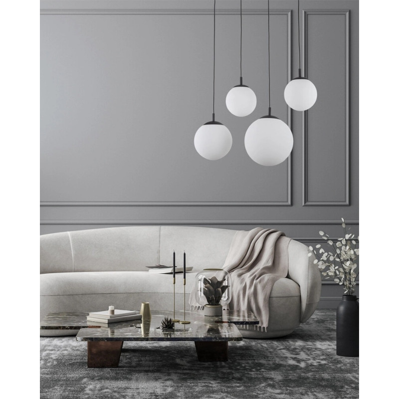 Підвісний світильник, люстра TK Lighting 4790 Esme E27 4x15W IP20 чорний