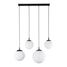 Підвісний світильник, люстра TK Lighting 4790 Esme E27 4x15W IP20 чорний