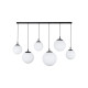 Підвісний світильник, люстра TK Lighting 4792 Esme E27 6x15W IP20 чорний