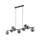 Підвісний світильник, люстра TK Lighting 5667 Estera G9 9x8W IP20 чорний