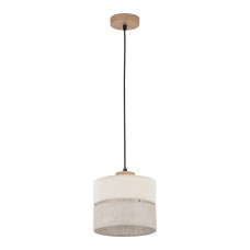 Підвісний світильник, люстра TK Lighting 5770 Eco E27 1x15W IP20 бежевий