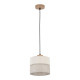 Підвісний світильник, люстра TK Lighting 5770 Eco E27 1x15W IP20 бежевий