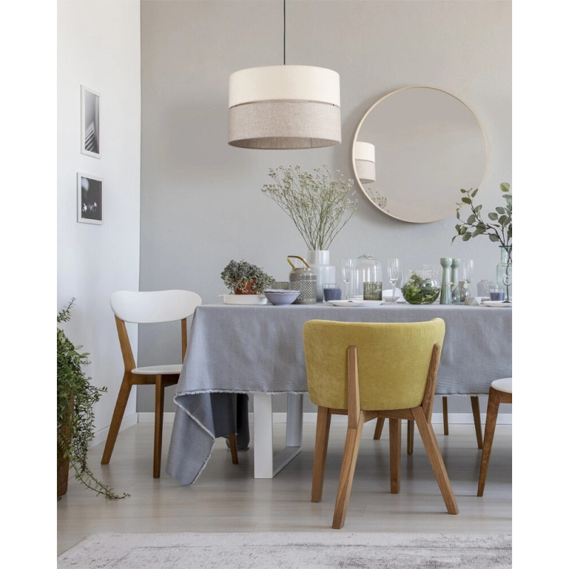 Підвісний світильник, люстра TK Lighting 5772 Eco E27 1x15W IP20 бежевий