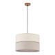 Підвісний світильник, люстра TK Lighting 5772 Eco E27 1x15W IP20 бежевий