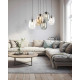 Підвісний світильник, люстра TK Lighting 5974 Elio E27 6x15W IP20 різнокольоровий