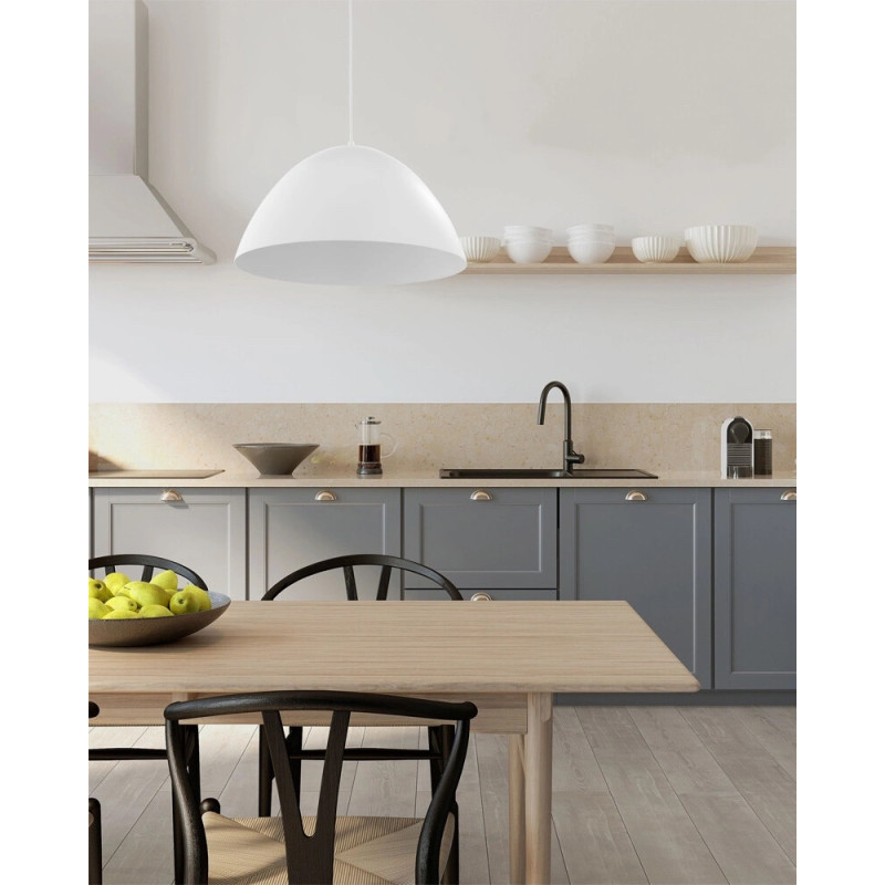 Підвісний світильник, люстра TK Lighting 6003 Faro E27 1x15W IP20 білий