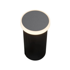Світильник для підсвітки сходів/коридору Azzardo AZ4464 Alf Round LED 1x3W 3000K 250Lm IP65 темно-сірий