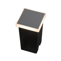 Світильник для підсвітки сходів/коридору Azzardo AZ4466 Alf Square LED 1x3W 3000K 250Lm IP65 темно-сірий