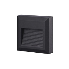 Світильник для підсвітки сходів/коридору Azzardo AZ4512 Afi LED 1x2.5W 3000K 200Lm IP54 чорний