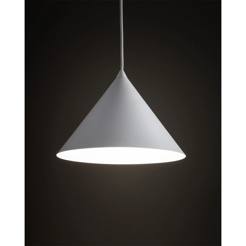 Підвісний світильник, люстра TK Lighting 10008 Cono M E27 1x15W IP20 білий