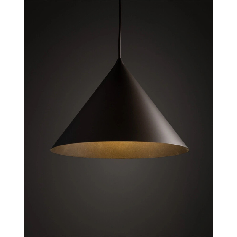 Підвісний світильник, люстра TK Lighting 10038 Cono L E27 1x15W IP20 коричневий