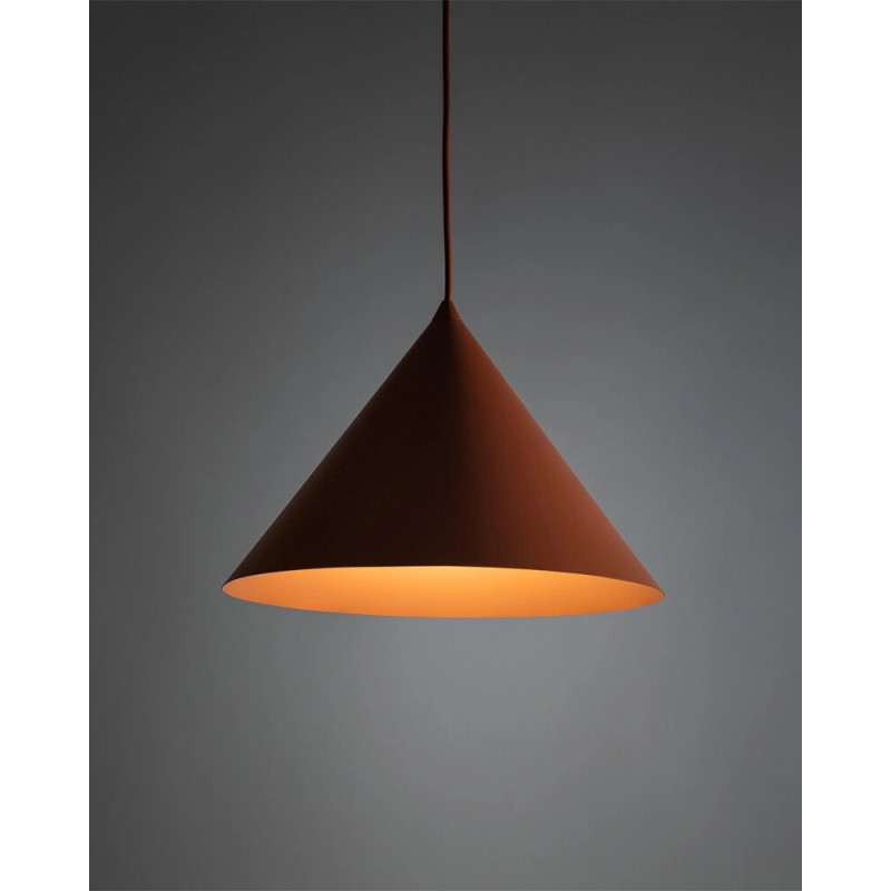 Підвісний світильник, люстра TK Lighting 10065 Cono L E27 1x15W IP20 цегляний