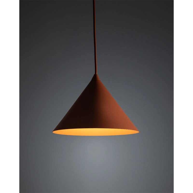 Підвісний світильник, люстра TK Lighting 10076 Cono S E27 1x15W IP20 цегляний