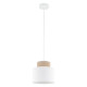 Підвісний світильник, люстра TK Lighting 10078 Duo Juta E27 1x15W IP20 білий
