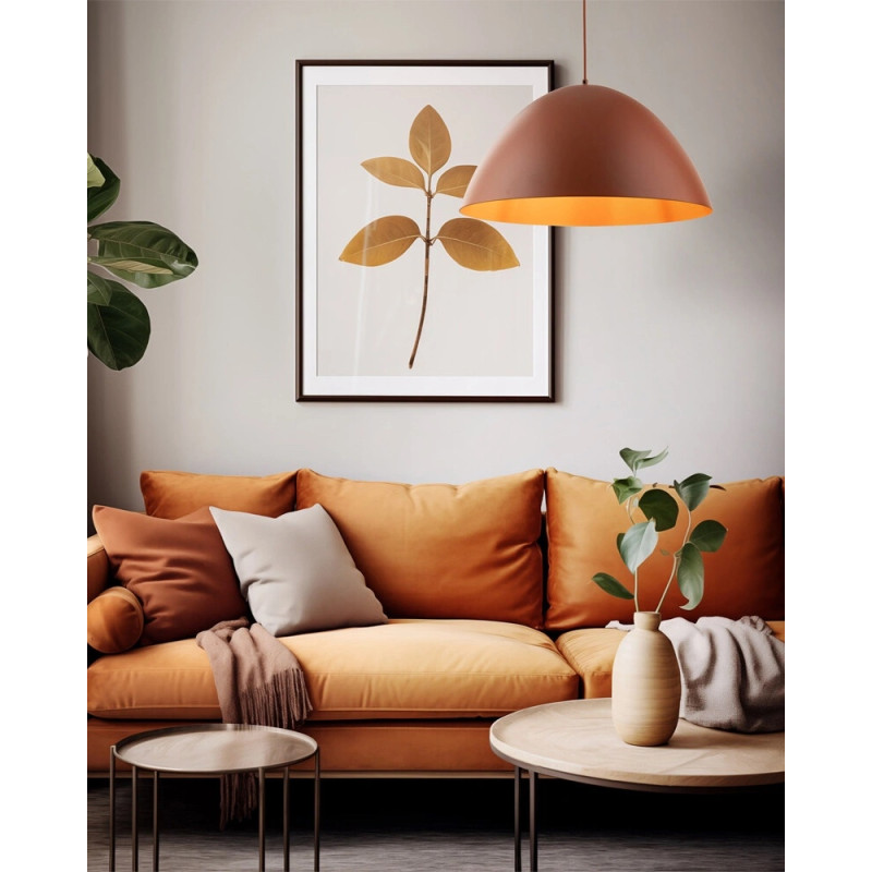 Підвісний світильник, люстра TK Lighting 10260 Faro E27 1x15W IP20 цегляний