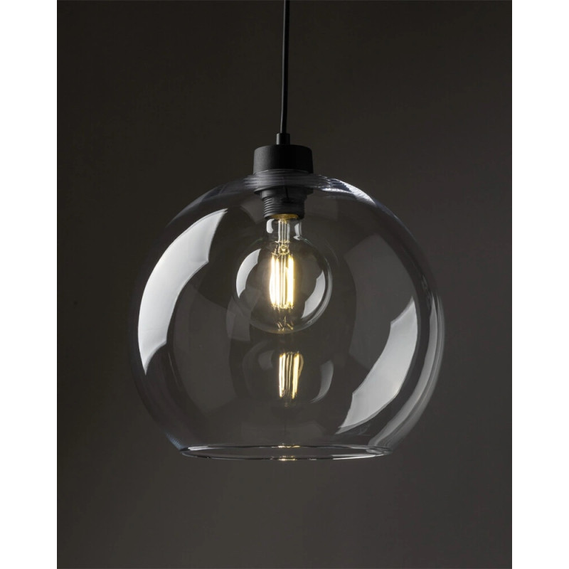 Підвісний світильник, люстра TK Lighting 2076 Cubus E27 1x15W IP20 прозорий
