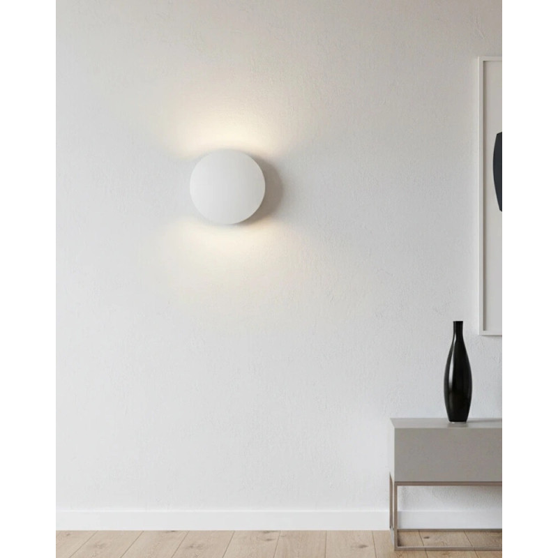 Вуличний фасадний світильник Azzardo AZ2192 Ancona S LED 1x6W 3000K 445Lm IP54 білий