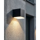 Вуличний фасадний світильник Azzardo AZ4341 Arbax LED 1x7W 3000K 560Lm IP54 темно-сірий
