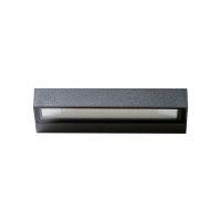 Вуличний фасадний світильник Azzardo AZ4356 Casola LED 1x12W 3000K 960Lm IP54 темно-сірий