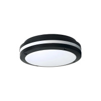 Вуличний стельовий світильник Azzardo AZ4371 Fano R E27 2x40W IP54 чорний