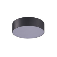 Вуличний стельовий світильник Azzardo AZ4492 Casper Round LED 1x15W 3000K 1200Lm IP54 темно-сірий